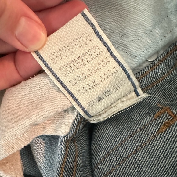 B SIDES Vintage Reworked Plein Jean - Picture 3 of 12